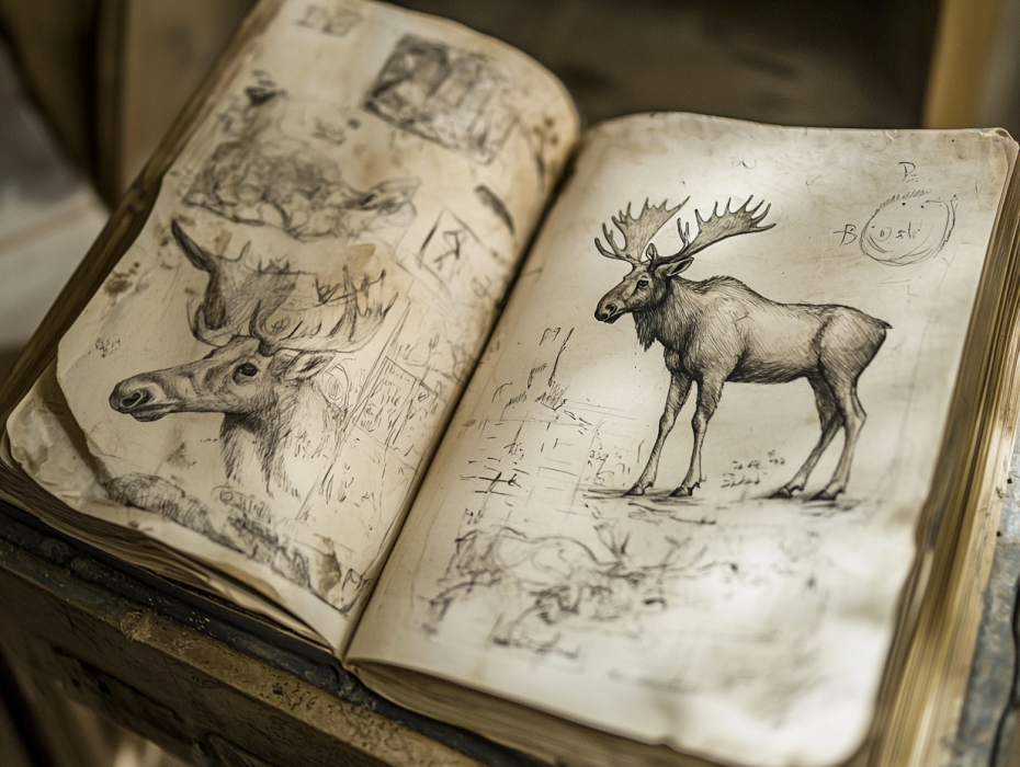 The Moose Approaches A Woman, and She Decides to Follow 