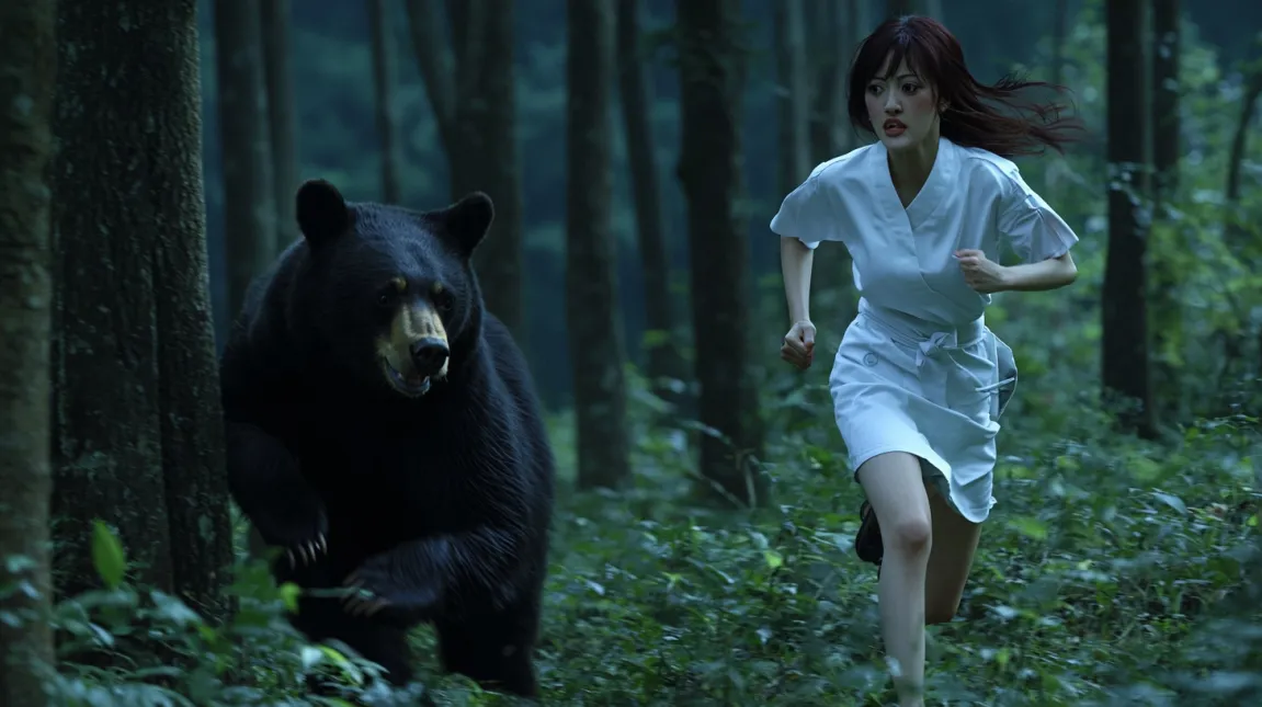 Bear Breaks Into Hospital - Nurse Brought to Tears by What It Carries in Its Mouth