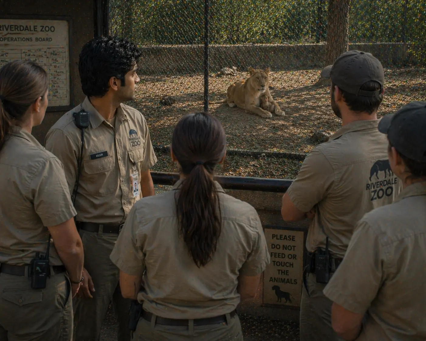 This Baby Monkey Fell Into a Lion Enclosure—What Happened Next Had Everyone Holding Their Breath