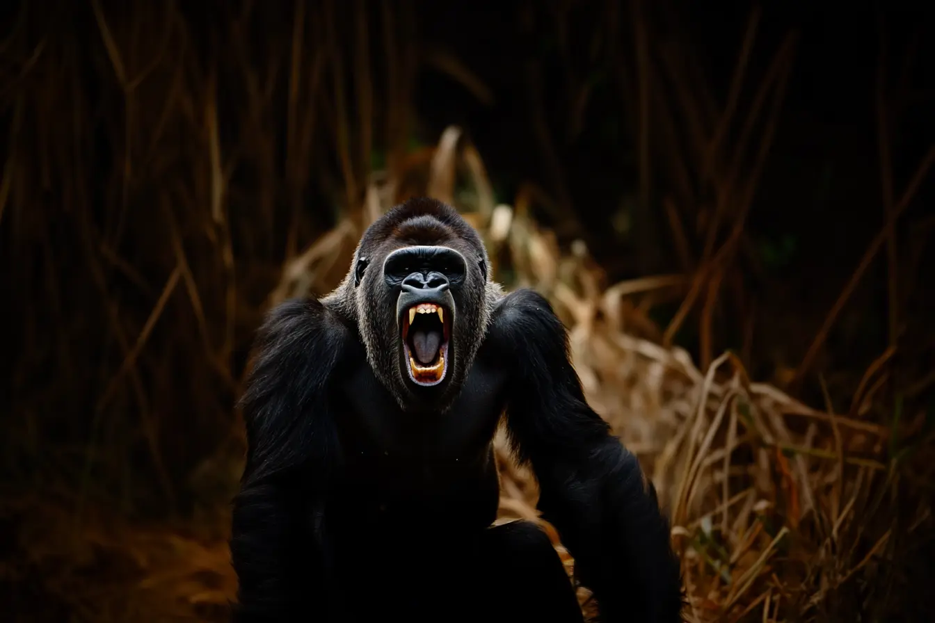 Pregnant Gorilla's Ultrasound Reveals a Dark Secret
