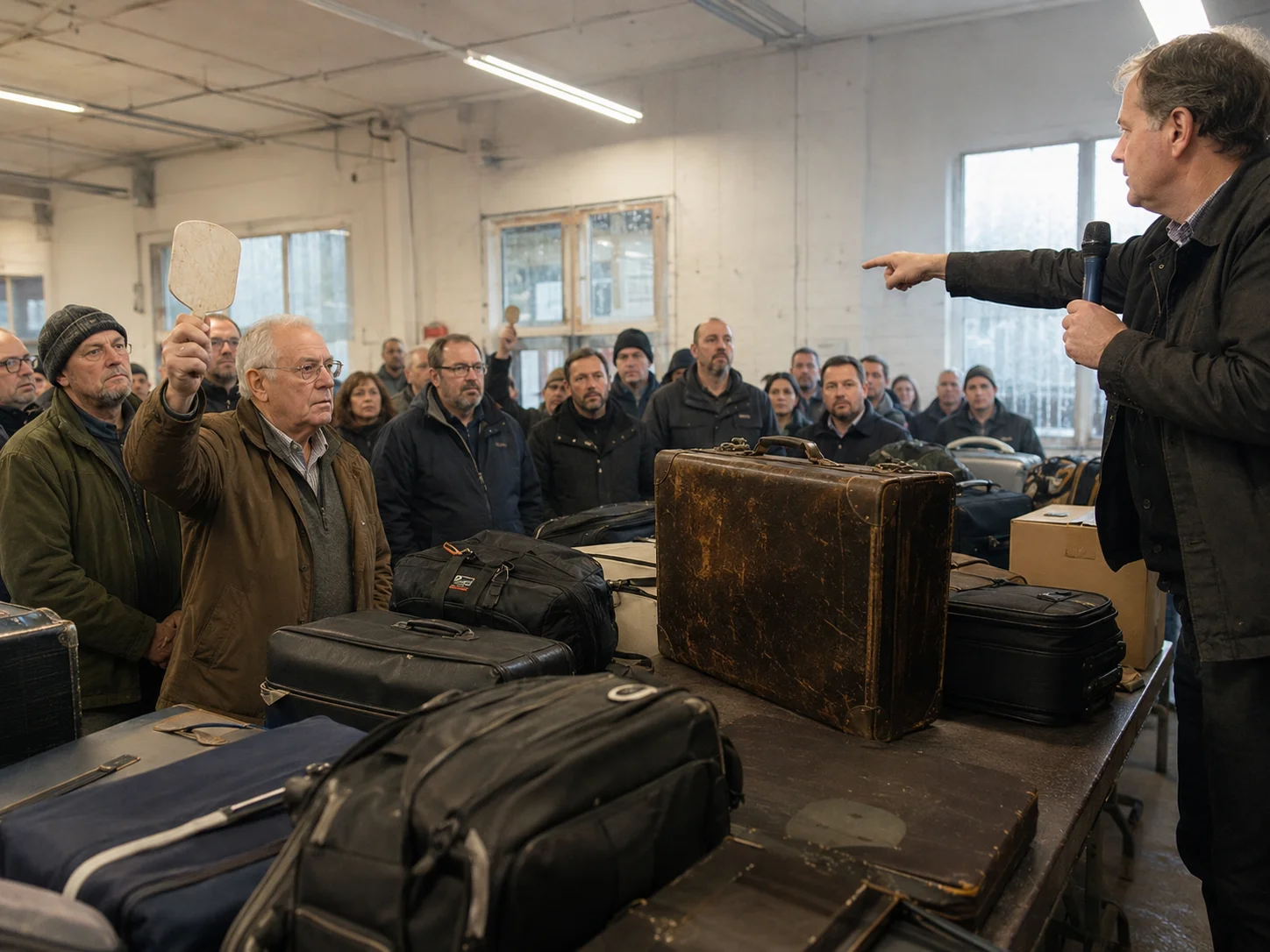 He Bought An Unclaimed Suitcase At An Auction – What He Discovered Inside Left Him Stunned…