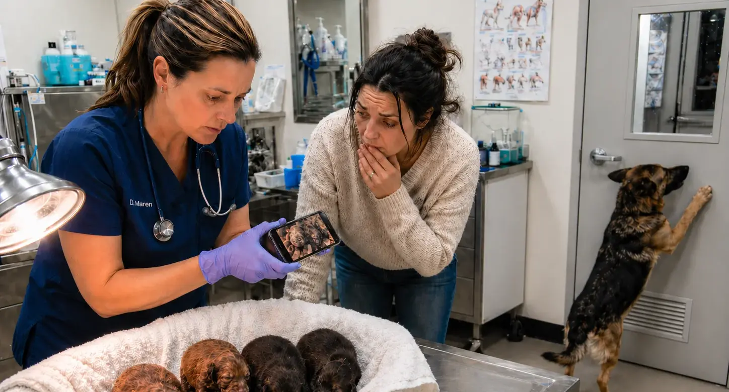 Dog Gives Birth to Puppies – When the Vet Sees Them, She Says "Those Aren't Puppies!”
