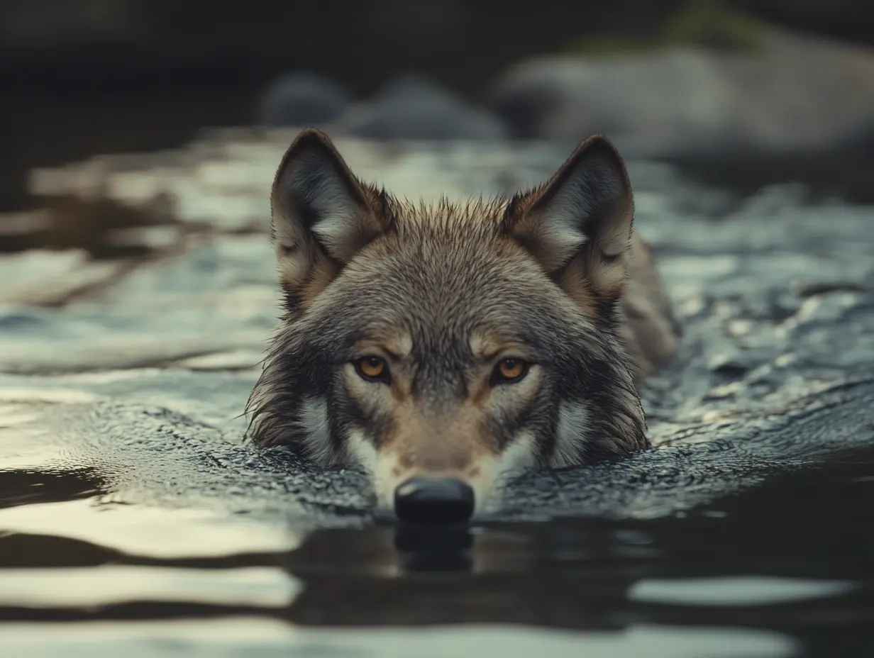Woman Follows Wolf into the Sea After It Approaches Her on the Beach—What She Found Broke Her Heart