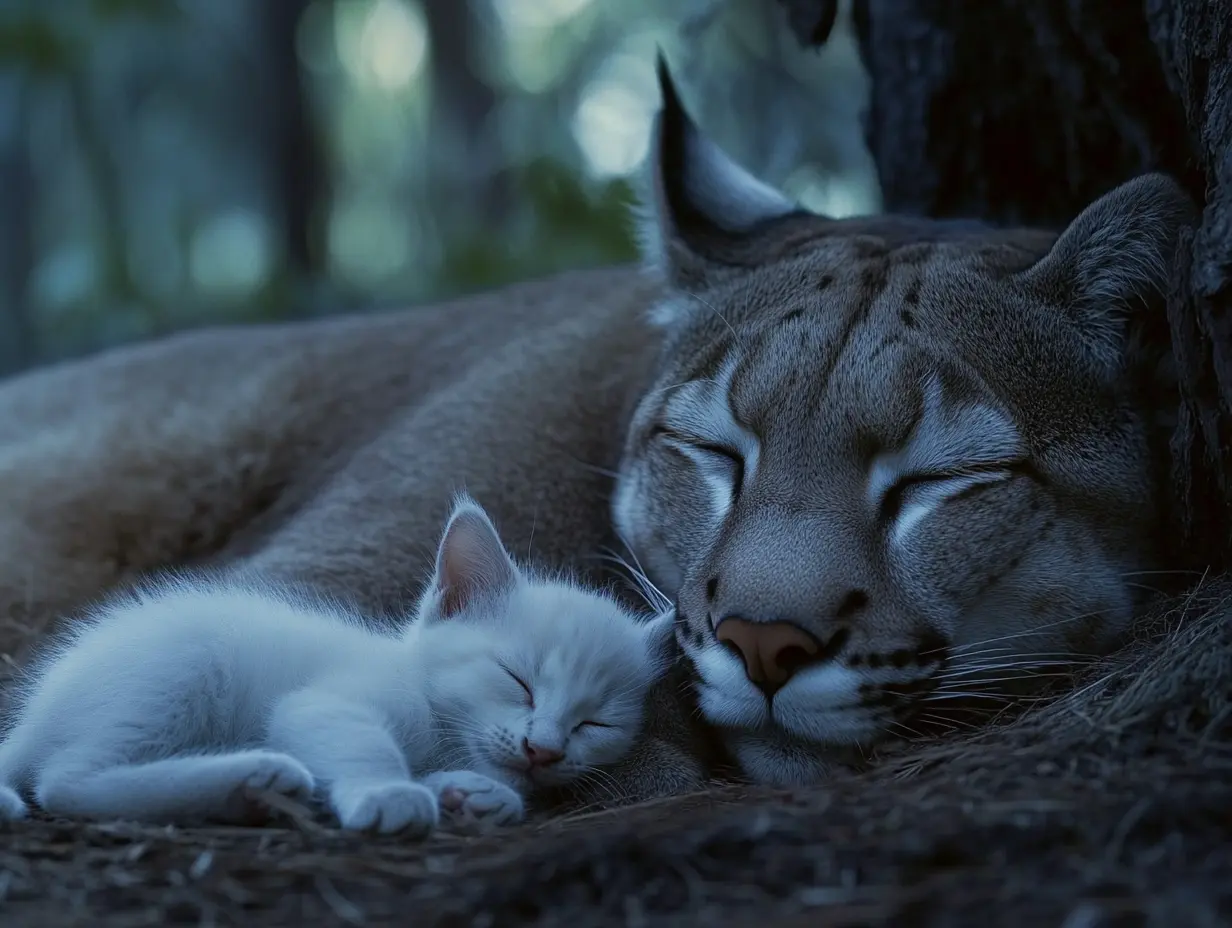 Her Kitten Gets Snatched By Something Hiding In The Woods—Little Did The Neighborhood Know That It Was A Danger To Them All