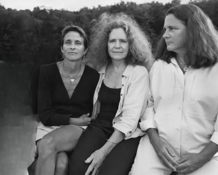 Identical triplets take the same birthday picture for 33 years