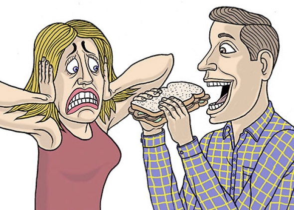 Do your partner's chewing noises drive you absolutely insane? There's a name for that!