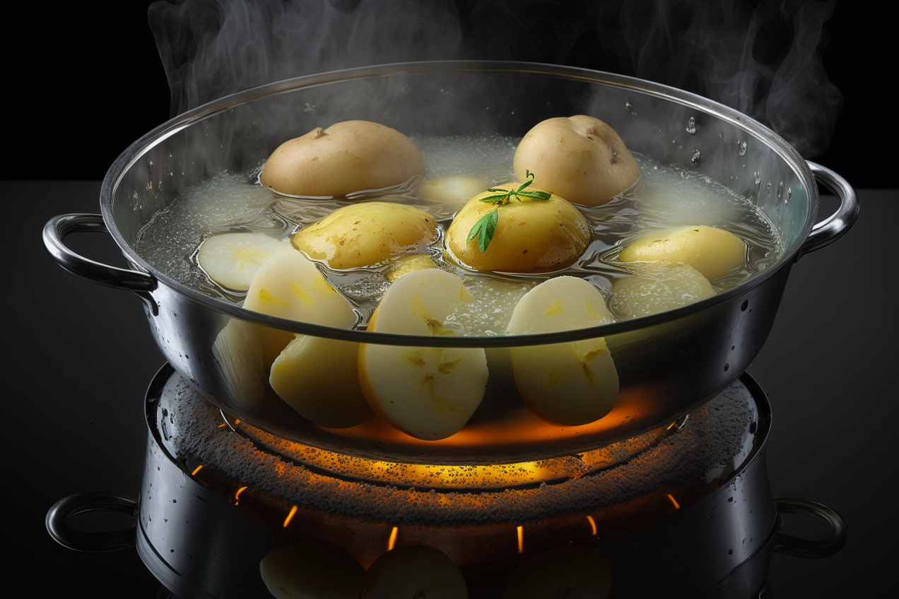 This is how you boil your potatoes fast!