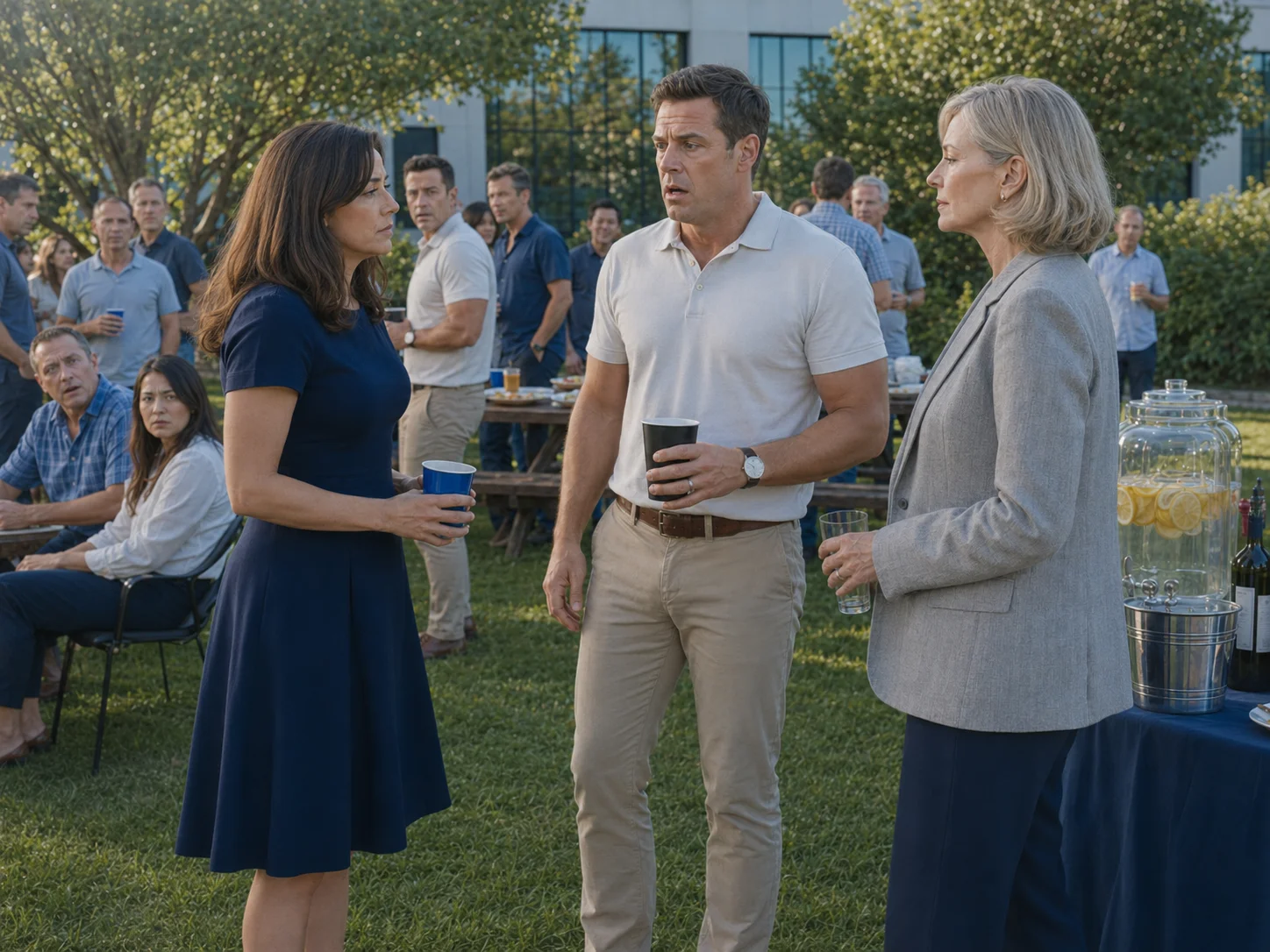 Her Husband Called Her Useless At A Company BBQ — Then She Said This To His Boss…