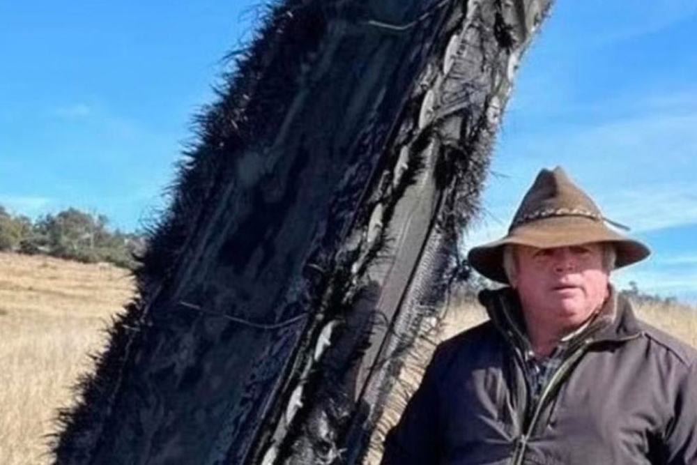 A Mysterious Large Object From Outer Space Crashed On A Sheep Farm In Australia 