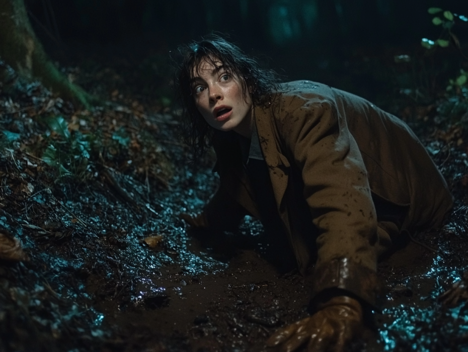 The Moose Approaches A Woman, and She Decides to Follow 
