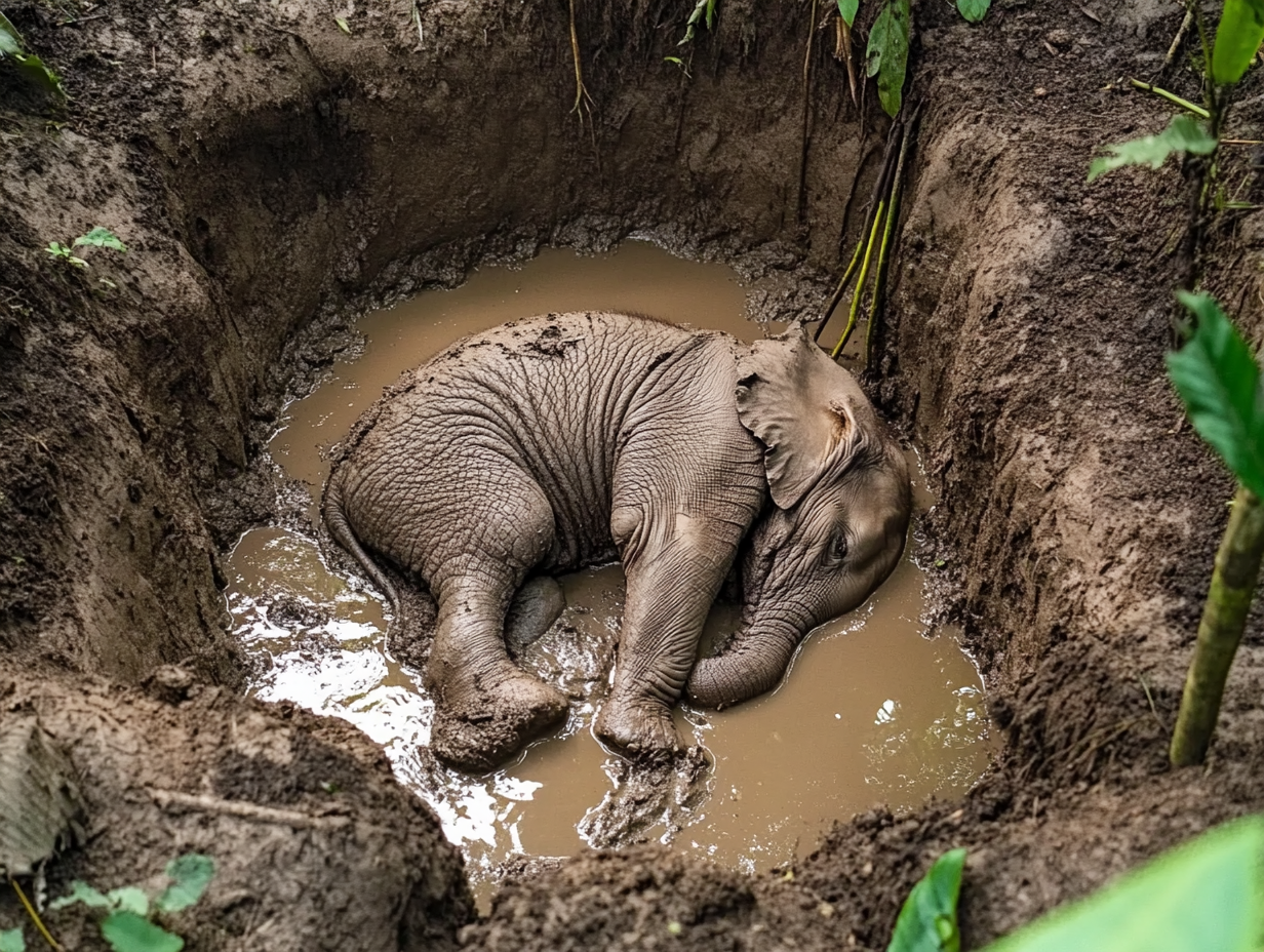 Elephant Seeks Help from Photographer – The Unbelievable Truth Revealed