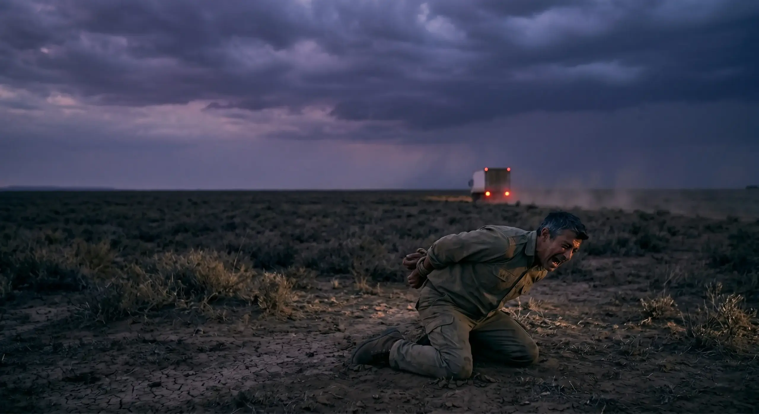Man Rushes To Save Baby Rhino From Road—Seconds Later, His Heart Drops