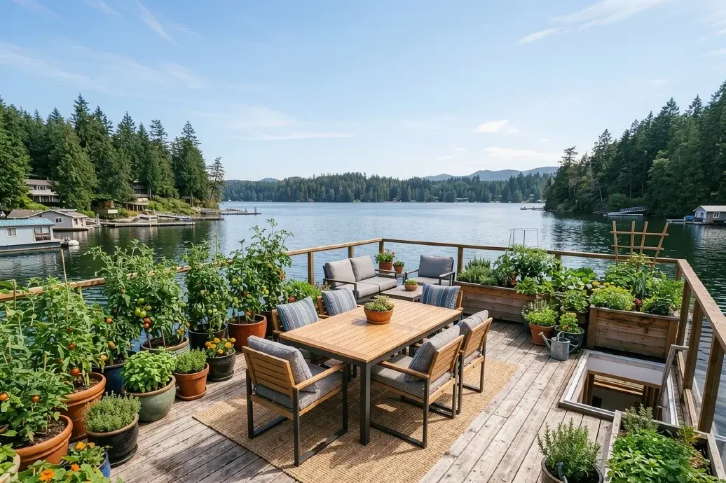 She Ditched the City for a $200k Houseboat, and Now Her Commute is a Kayak!