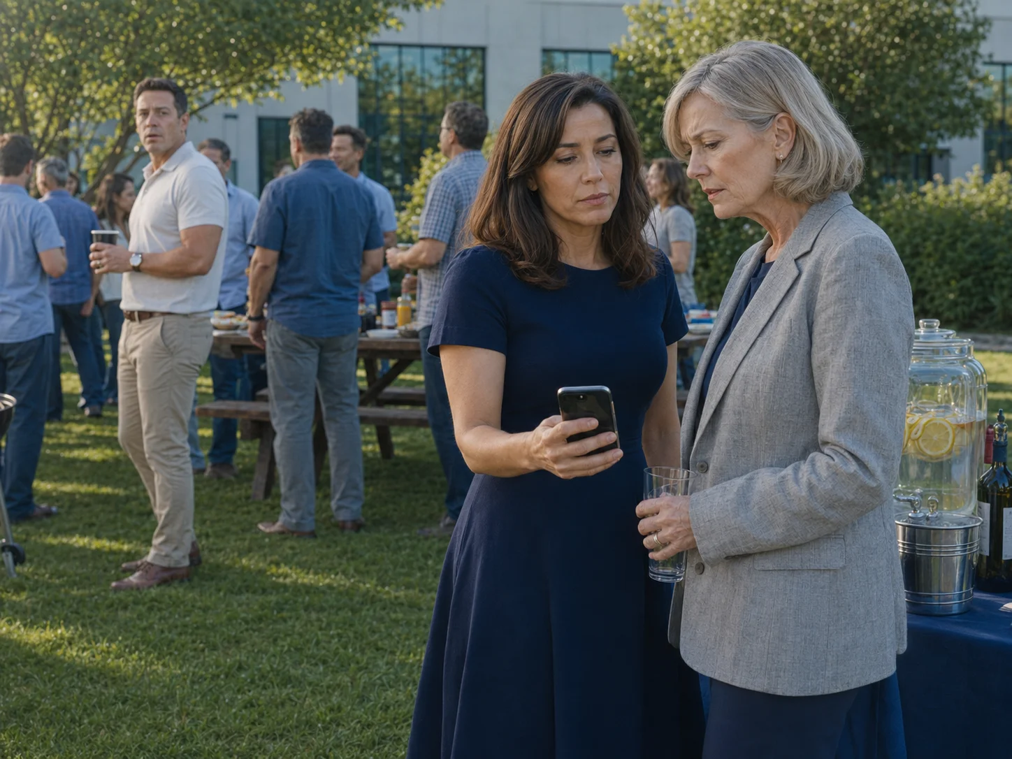 Her Husband Called Her Useless At A Company BBQ — Then She Said This To His Boss…