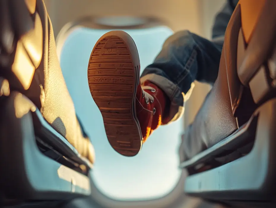 This Man Had Enough Of Seat-Kicking Kid But When He Turns Around He Discovers An Unexpected Twist