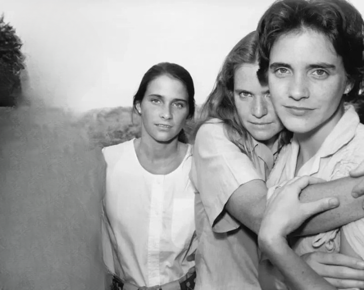 Identical triplets take the same birthday picture for 33 years