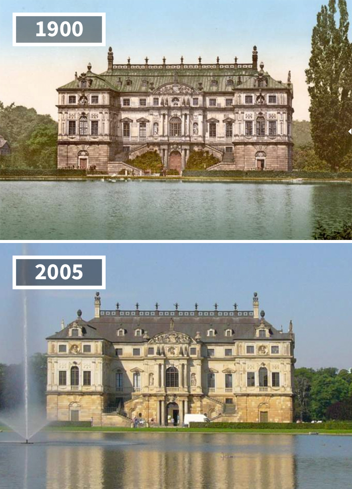 These photo's were taken 100 years apart and it's crazy how much the world has changed!