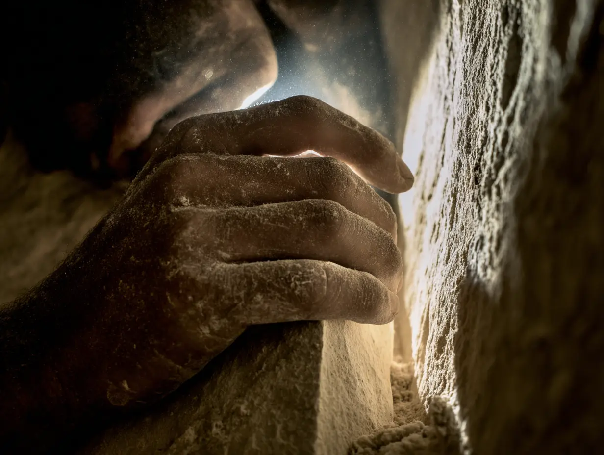 This Man Knocked Down A Wall In His Garage— What He Found Inside Sent A Chill Down His Spine