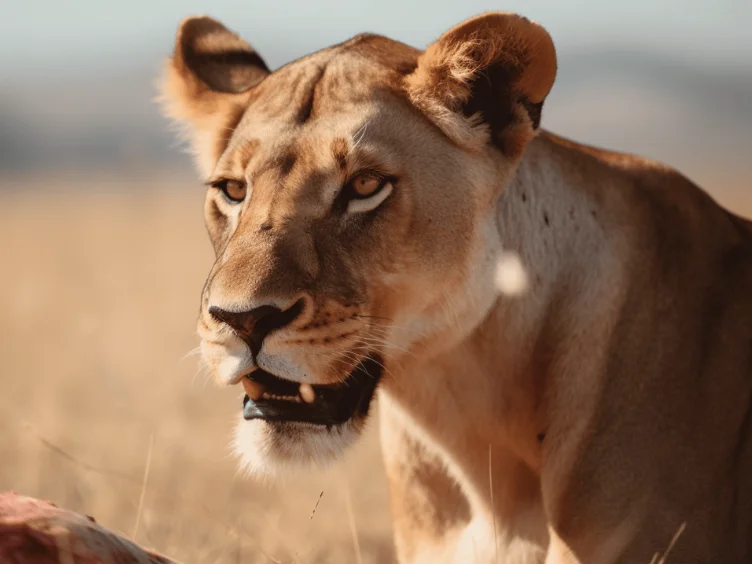 Lion Seeks Help from Photographer - The Unbelievable Truth Revealed