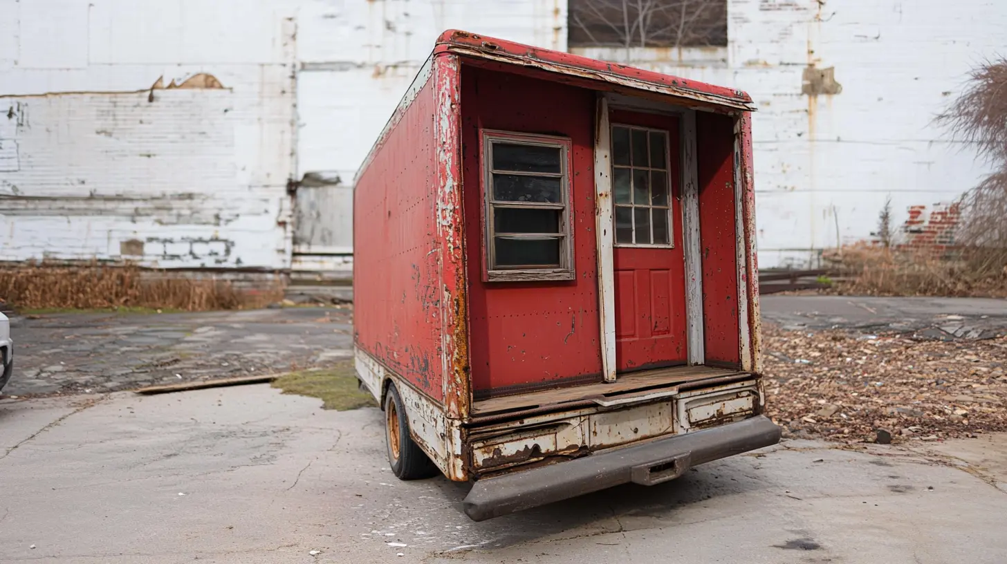 This Elderly Woman Lives in an Old Box Truck - Don't Judge Until You See Inside!