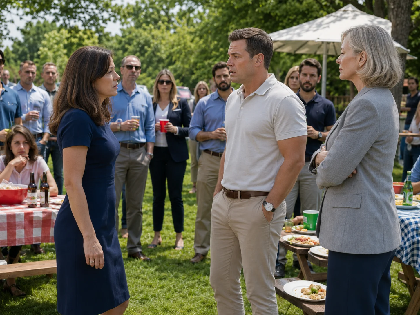 Her Husband Called Her Useless At A Company BBQ — Then She Said This To His Boss…