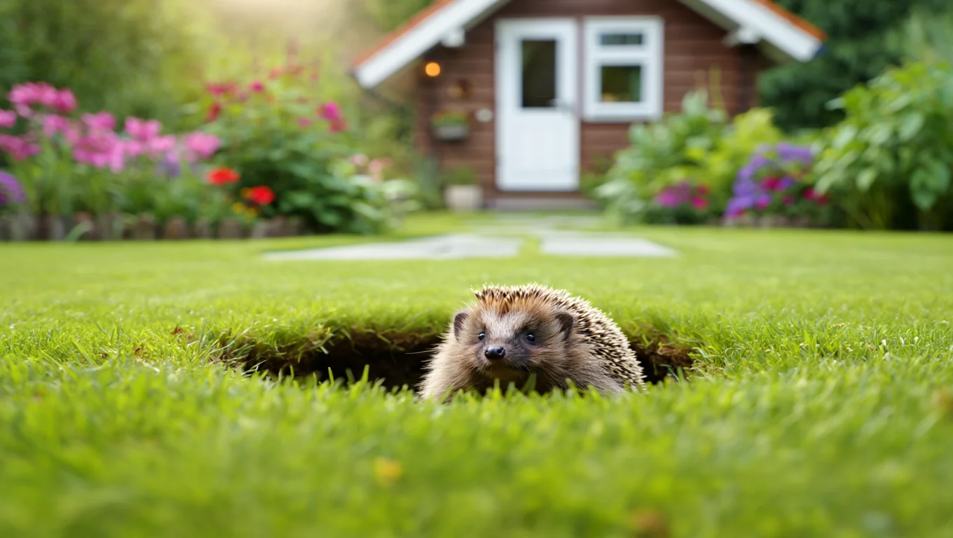 Hedgehog Keeps Digging Up Man’s Garden – You Won't Believe Why