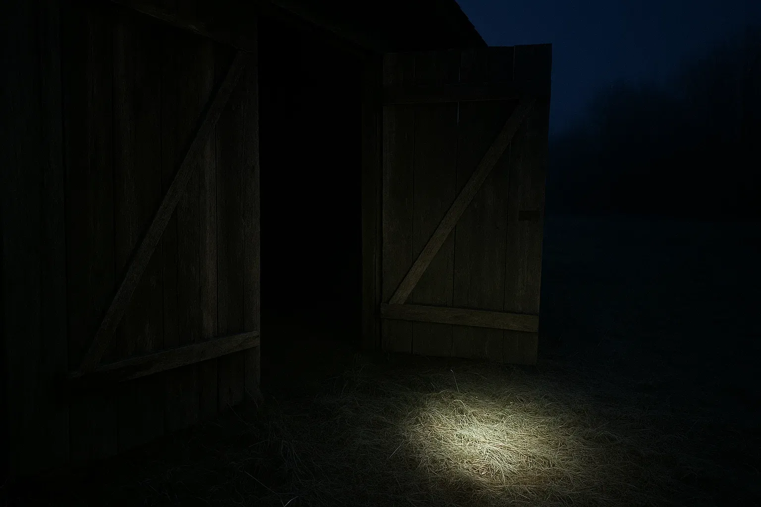 Old Farmer Spots Wolf on Security Cam – What Happens When He Opens the Barn Door Is Unbelievable