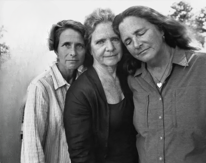 Identical triplets take the same birthday picture for 33 years