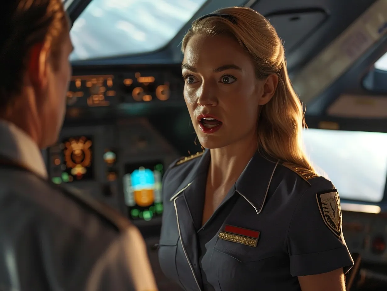 Pilot Spots Wife On Plane – But Then Notices Baffling Detail