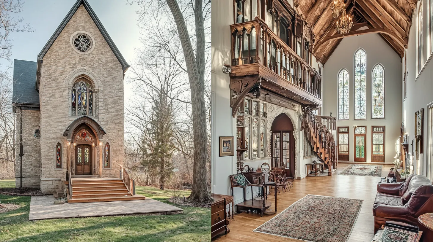 A Historic Church Transformed into a Dream Home
