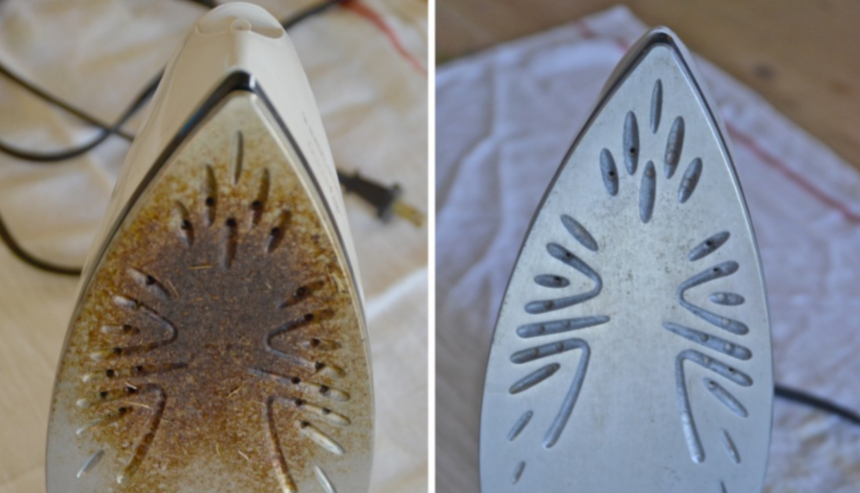 Is the bottom of your iron dirty? With this trick it'll be clean within a minute! You already own the solution!