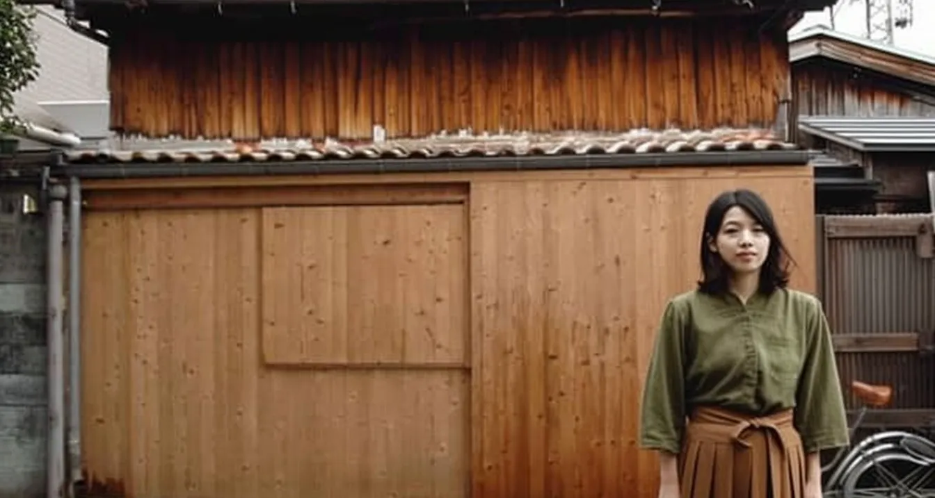 Young woman inherited her grandfather’s old garage, but hidden within its walls lies a true paradise.