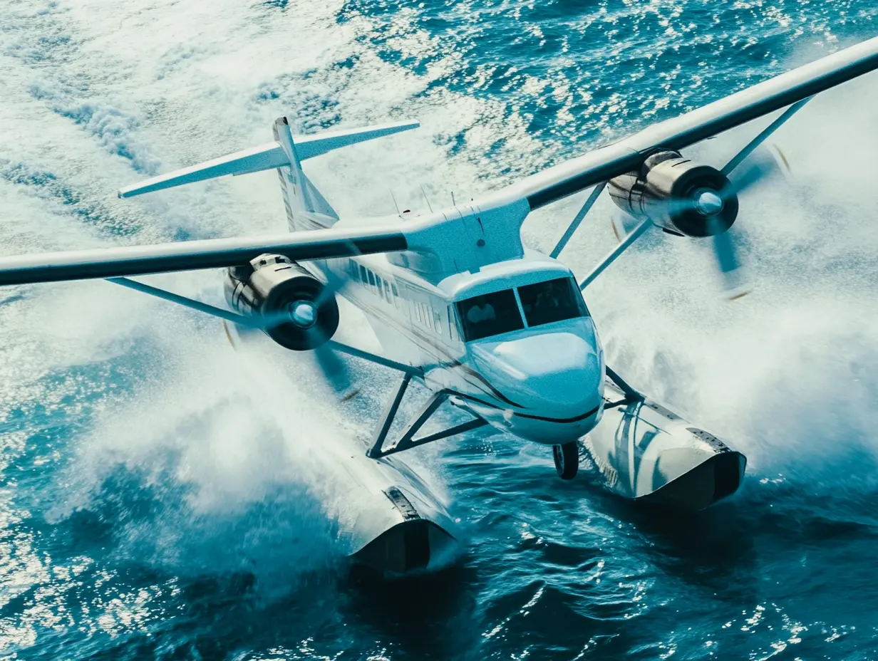 Seaplane Performs An Emergency Landing In The Ocean And Encounters Pirates – But What The Pilots Do To Survive Stuns Them All!