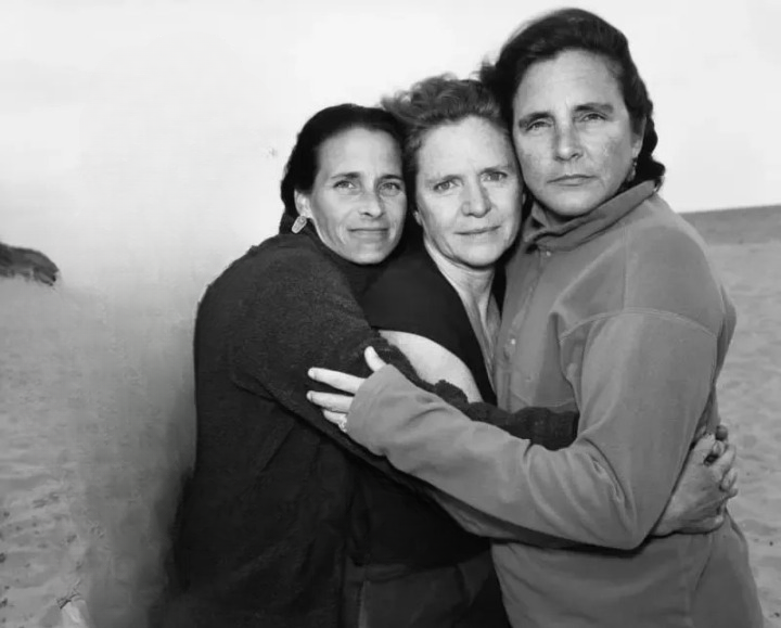 Identical triplets take the same birthday picture for 33 years