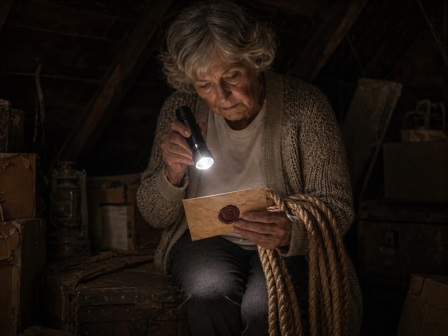 At 83, She Found a Rope in the Attic. She Wasn't Ready for What Was Tied to It…
