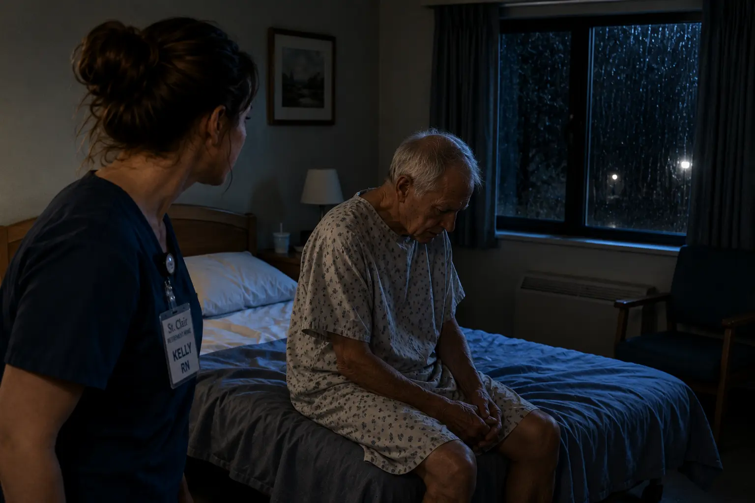 Old Man Who Hadn’t Spoken In 5 Years Was Found Whispering In The Woods At Night. When Staff Followed Him, They Were Left In Tears.