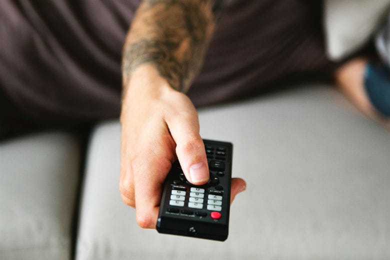 This is why you should never fall asleep in front of the TV