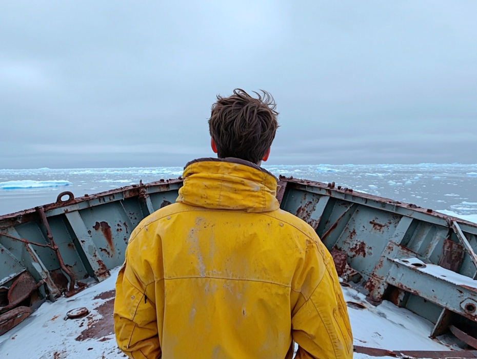 An Abandoned Ship Floats Dangerously Close to a Village – A Man Turns Pale When He Sees What’s On It