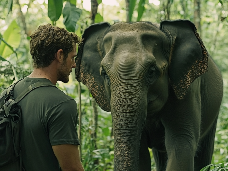 Elephant Seeks Help from Photographer – The Unbelievable Truth Revealed