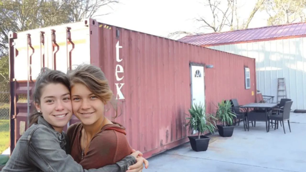 Young Couple Live In Old Container - Take A Peek Inside!