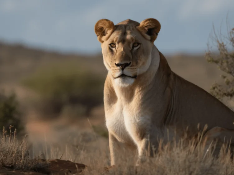 Lion Seeks Help from Photographer - The Unbelievable Truth Revealed