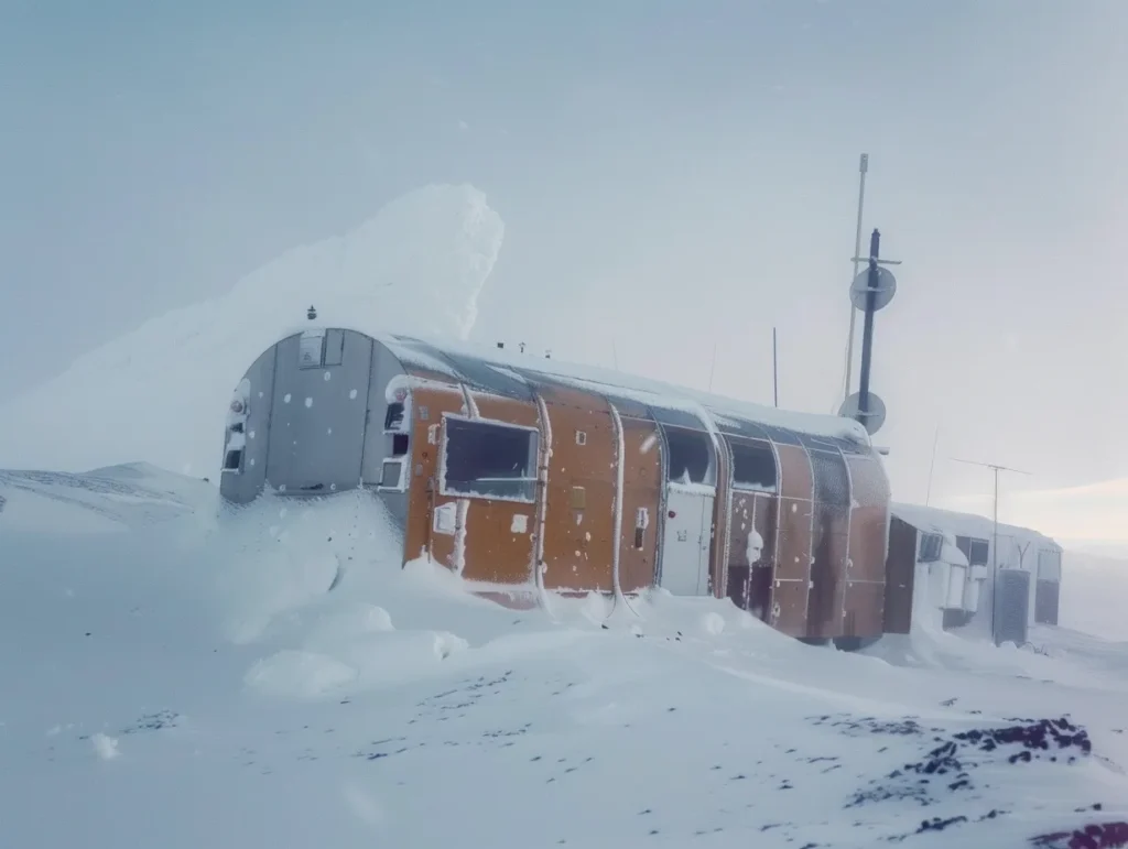 Iceberg Drifts Dangerously Close to Village – Locals Turn Pale When They See What’s on It