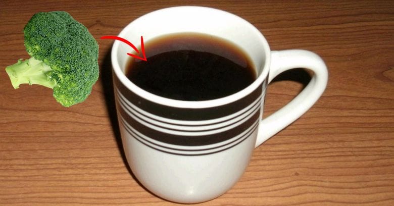 Adding broccoli to your coffee is the new coffee trend. Would you give it a try?