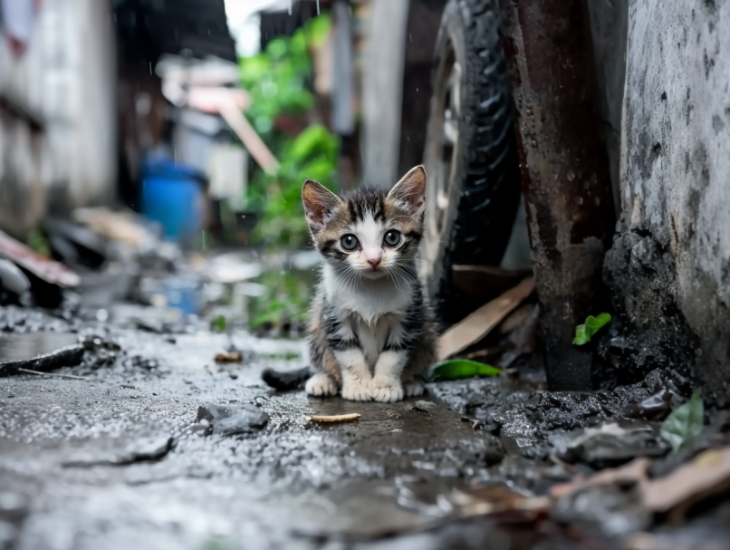 Monkey Drags Away Kitten - Owner Is Shocked To Uncover The Truth