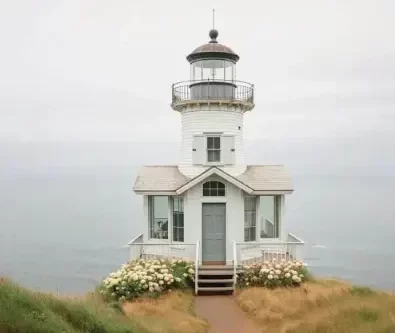 Elderly Man Has Been Living Inside an Old LightHouse For Decades - But Wait Until You See The Inside!