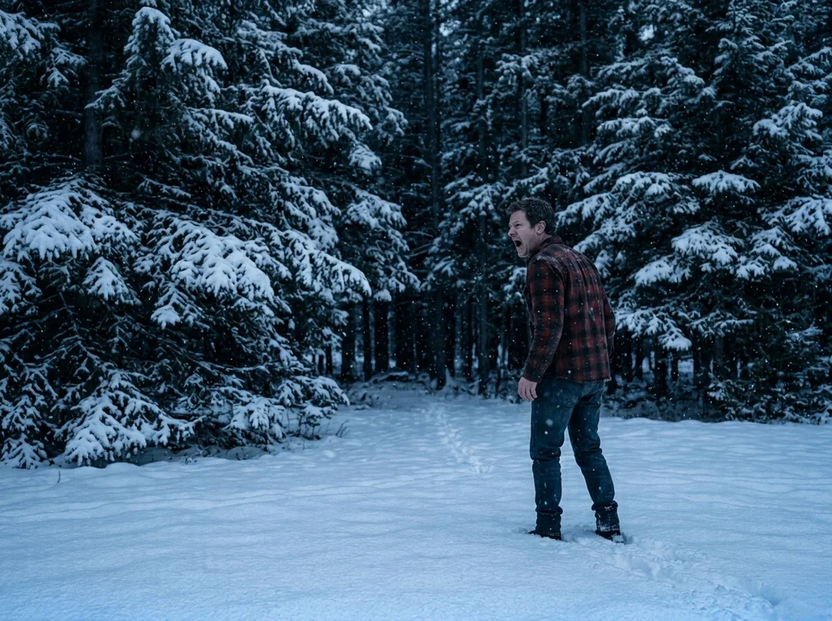 Boy Vanishes Into Freezing Woods — Hours Later, His Father Hears A Strange Tapping Sound