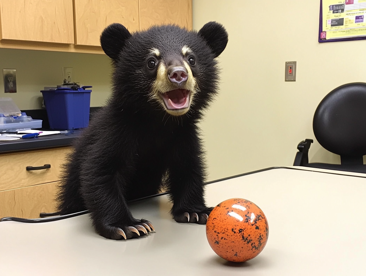 Man Finds A Bear Cub on the Brink of Freezing—But What It Was Hiding Under its Belly Is Unbelievable!