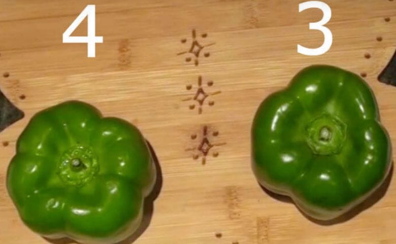 This is how you recognise a sweet bell pepper 