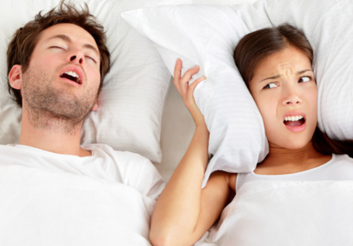 Does your partner's snoring drive you insane? Put this on your nightstand!