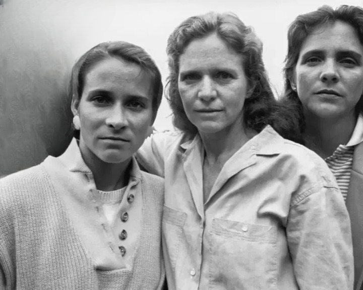 Identical triplets take the same birthday picture for 33 years